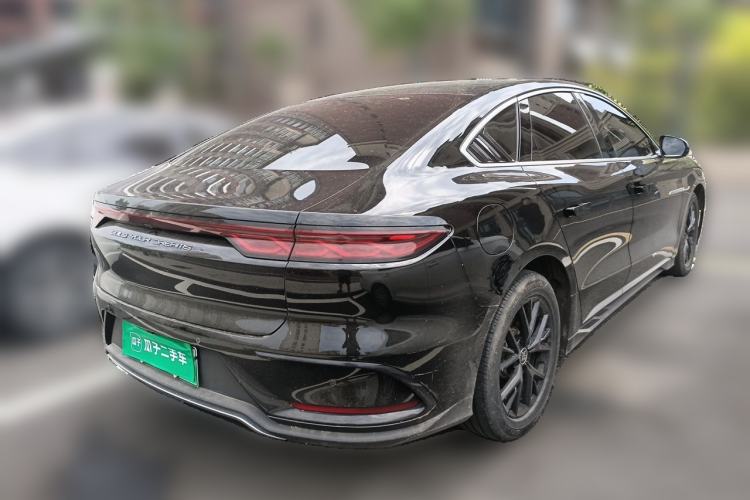 Used BYD Han 2023 DM-i Champion Edition 121KM Prestige Model Rear Right 45 Deg