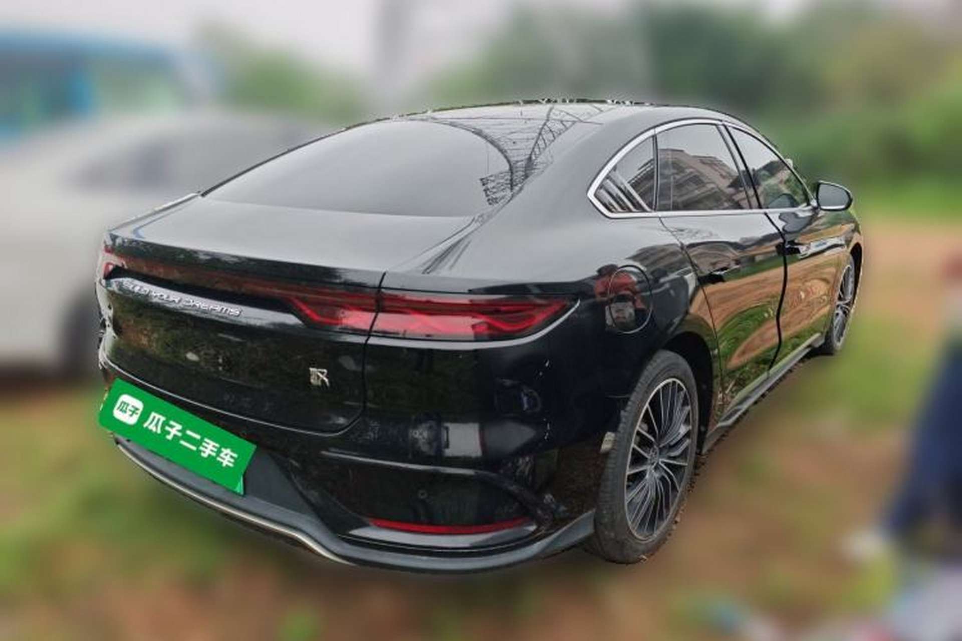 Used BYD Han 2023 EV Champion Edition 506KM Front-Wheel-Drive Premium Model Rear Right 45 Deg
