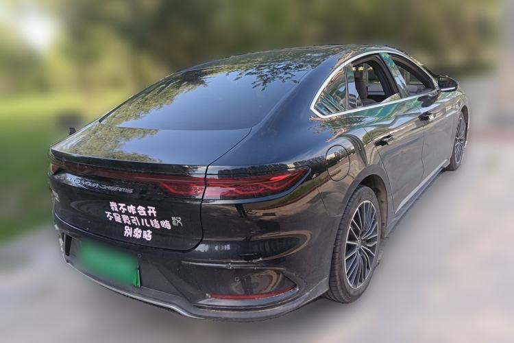 Used BYD Han 2023 DM-i Champion Edition 121KM Prestige Model Rear Right 45 Deg