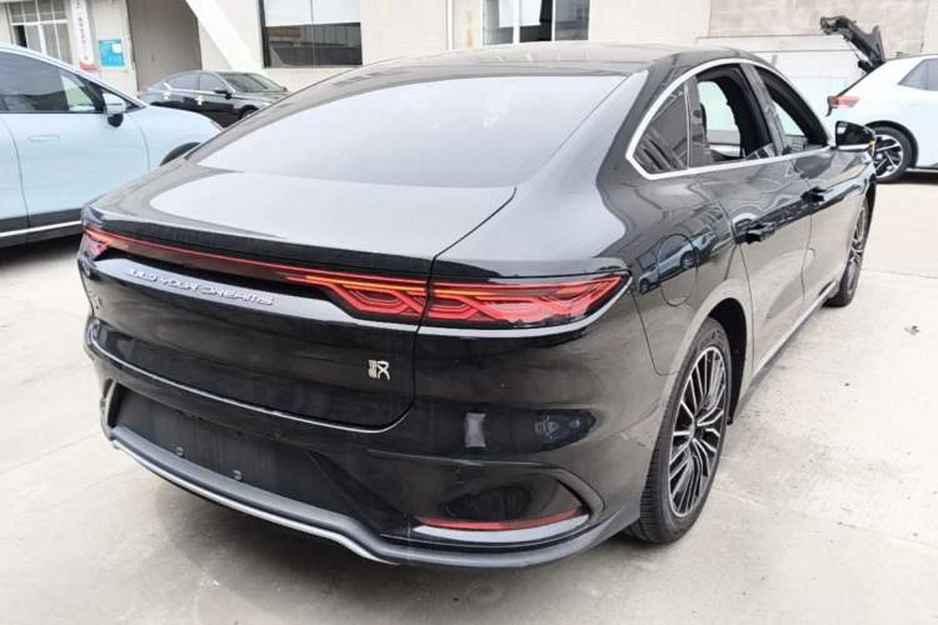 Used BYD Han 2023 EV Champion Edition 506KM Front-Wheel-Drive Premium Model Rear Right 45 Deg