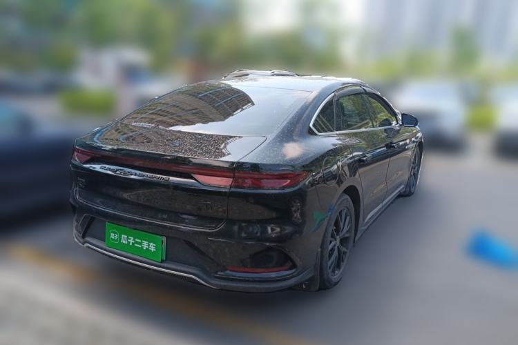 Used BYD Han 2023 DM-i Champion Edition 121KM Prestige Model Rear Right 45 Deg