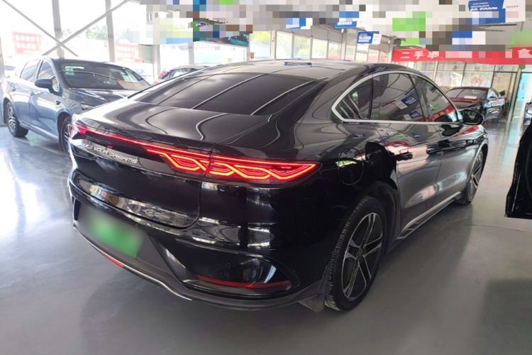 Used BYD Han 2023 EV Champion Edition 605KM Front-Drive Premium Model Rear Right 45 Deg