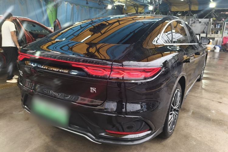 Used BYD Han 2023 DM-i Champion Edition 121KM Prestige Model Rear Right 45 Deg