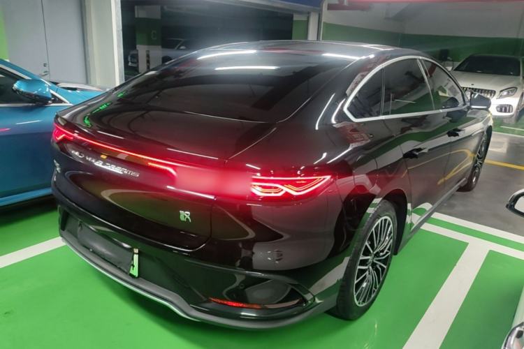 Used BYD Han 2023 DM-i Champion Edition 121KM Prestige Model Rear Right 45 Deg