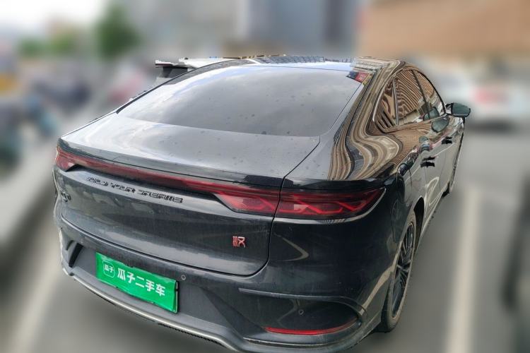 Used BYD Han 2023 EV Champion Edition 506KM Front-Wheel-Drive Premium Model Rear Right 45 Deg