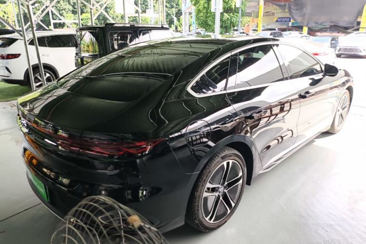 Used BYD Han 2023 EV Champion Edition 605KM Front-Drive Premium Model Rear Right 45 Deg