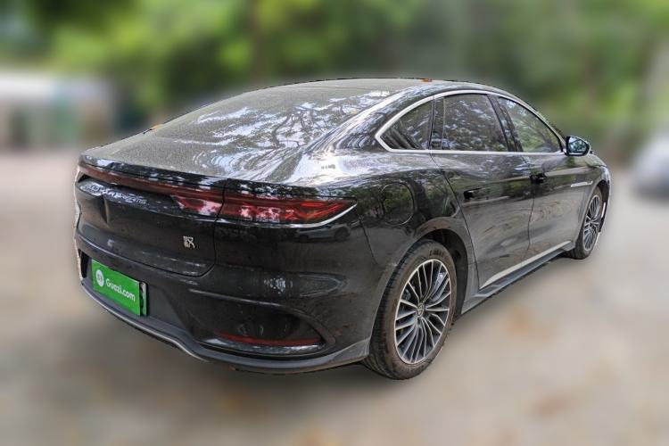 Used BYD Han 2023 DM-i Champion Edition 121KM Prestige Model Rear Right 45 Deg