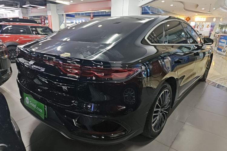 Used BYD Han 2023 DM-i Champion Edition 121KM Prestige Model Rear Right 45 Deg