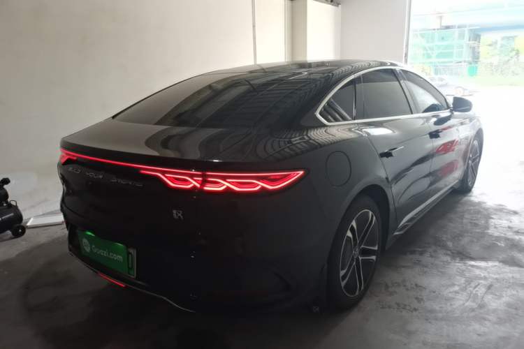 Used BYD Han 2023 EV Champion Edition 605KM Front-Drive Premium Model Rear Right 45 Deg