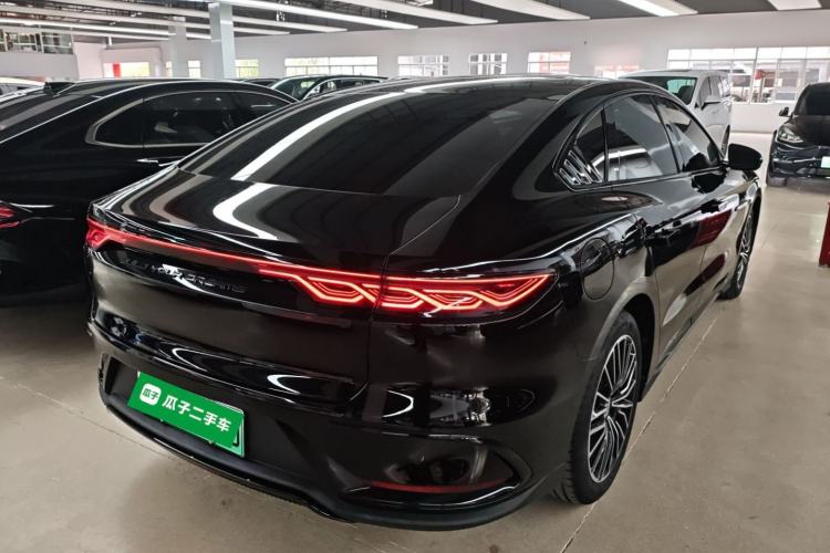 Used BYD Han 2023 DM-i Champion Edition 121KM Prestige Model Rear Right 45 Deg
