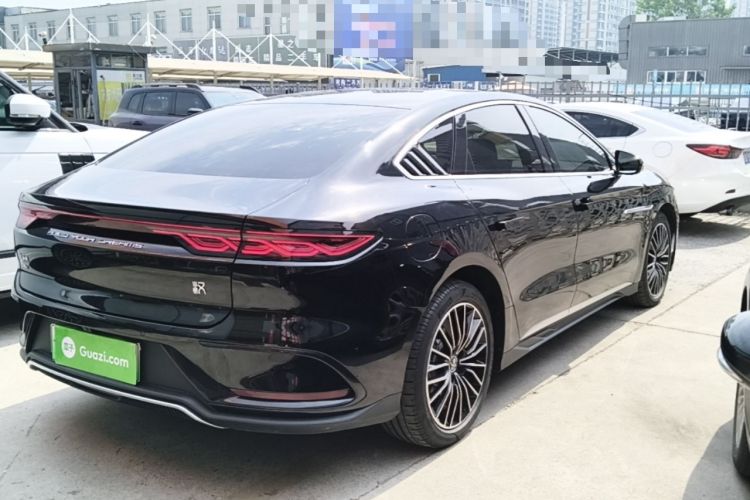 Used BYD Han 2023 DM-i Champion Edition 121KM Prestige Model Rear Right 45 Deg
