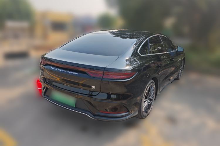 Used BYD Han 2023 EV Champion Edition 506KM Front-Wheel-Drive Premium Model Rear Right 45 Deg