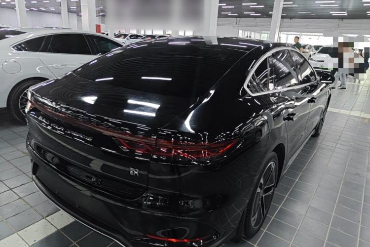 Used BYD Han 2023 EV Champion Edition 605KM Front-Drive Premium Model Rear Right 45 Deg