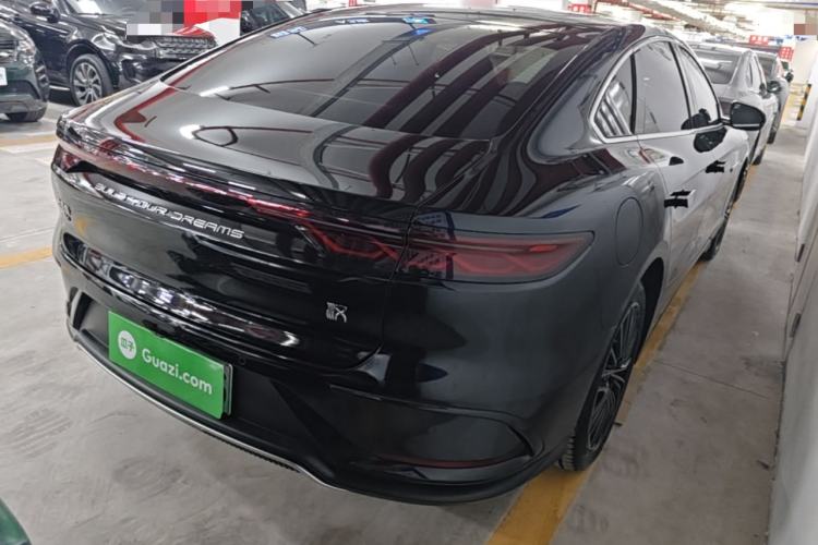 Used BYD Han 2023 DM-i Champion Edition 121KM Prestige Model Rear Right 45 Deg