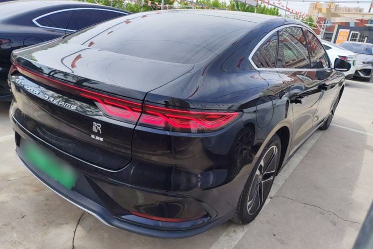 Used BYD Han 2023 EV Champion Edition 605KM Front-Drive Premium Model Rear Right 45 Deg
