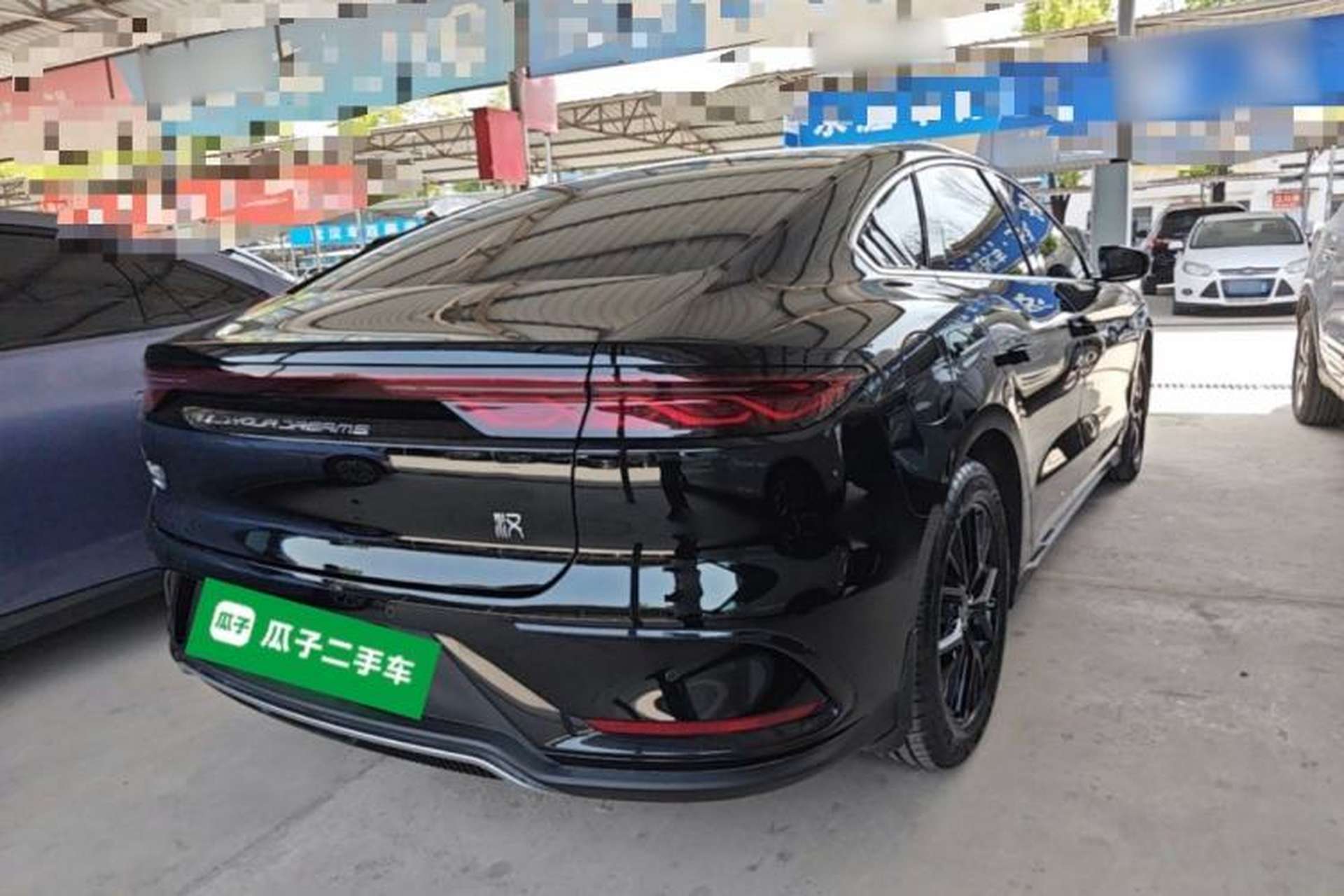 Used BYD Han 2023 DM-i Champion Edition 121KM Prestige Model Rear Right 45 Deg