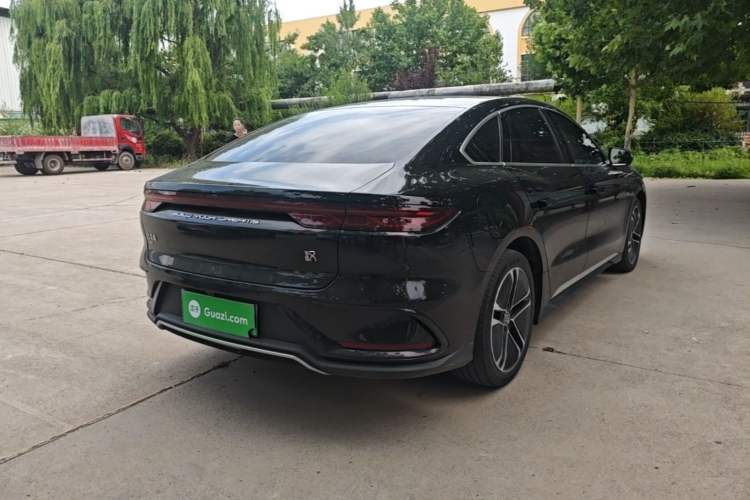 Used BYD Han 2023 EV Champion Edition 605KM Front-Drive Premium Model Rear Right 45 Deg