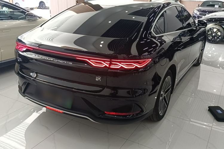 Used BYD Han 2023 EV Champion Edition 605KM Front-Drive Premium Model Rear Right 45 Deg