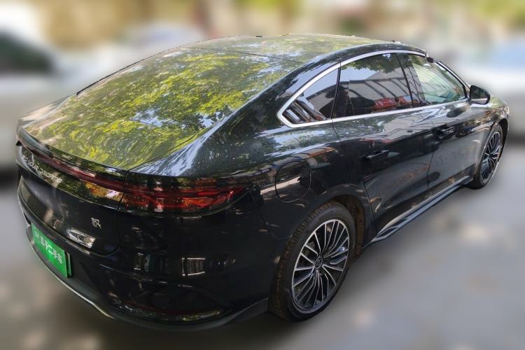 Used BYD Han 2023 DM-i Champion Edition 121KM Prestige Model Rear Right 45 Deg
