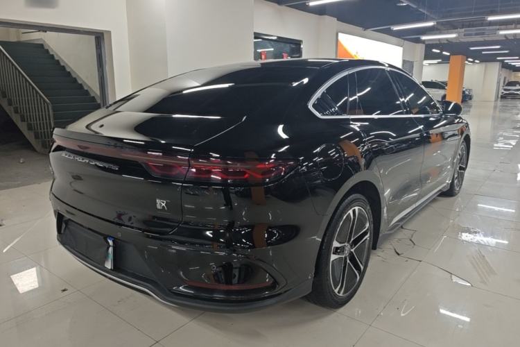 Used BYD Han 2023 EV Champion Edition 605KM Front-Drive Premium Model Rear Right 45 Deg