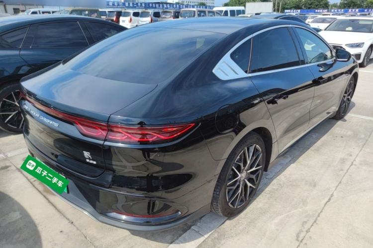 Used BYD Han 2023 EV Champion Edition 610KM All-Wheel-Drive Flagship Model Rear Right 45 Deg