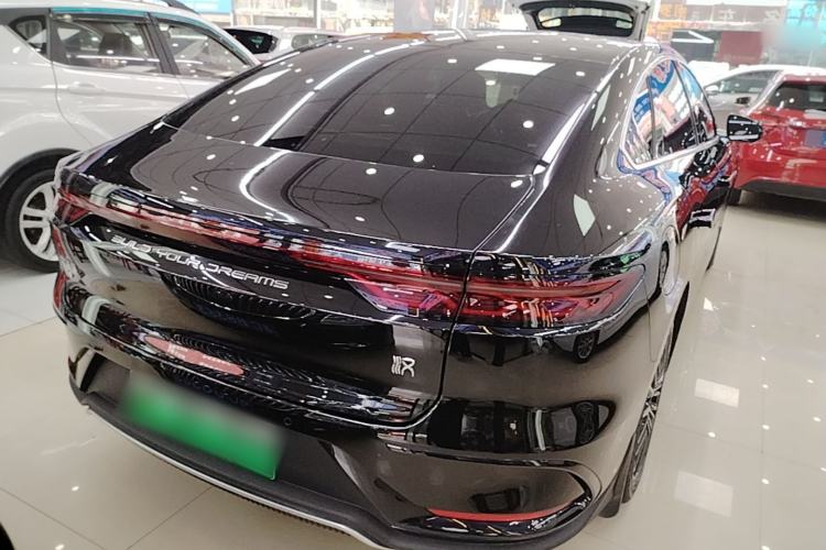 Used BYD Han 2023 EV Champion Edition 506KM Front-Wheel-Drive Premium Model Rear Right 45 Deg