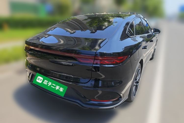 Used BYD Han 2023 EV Champion Edition 605KM Front-Drive Premium Model Rear Right 45 Deg