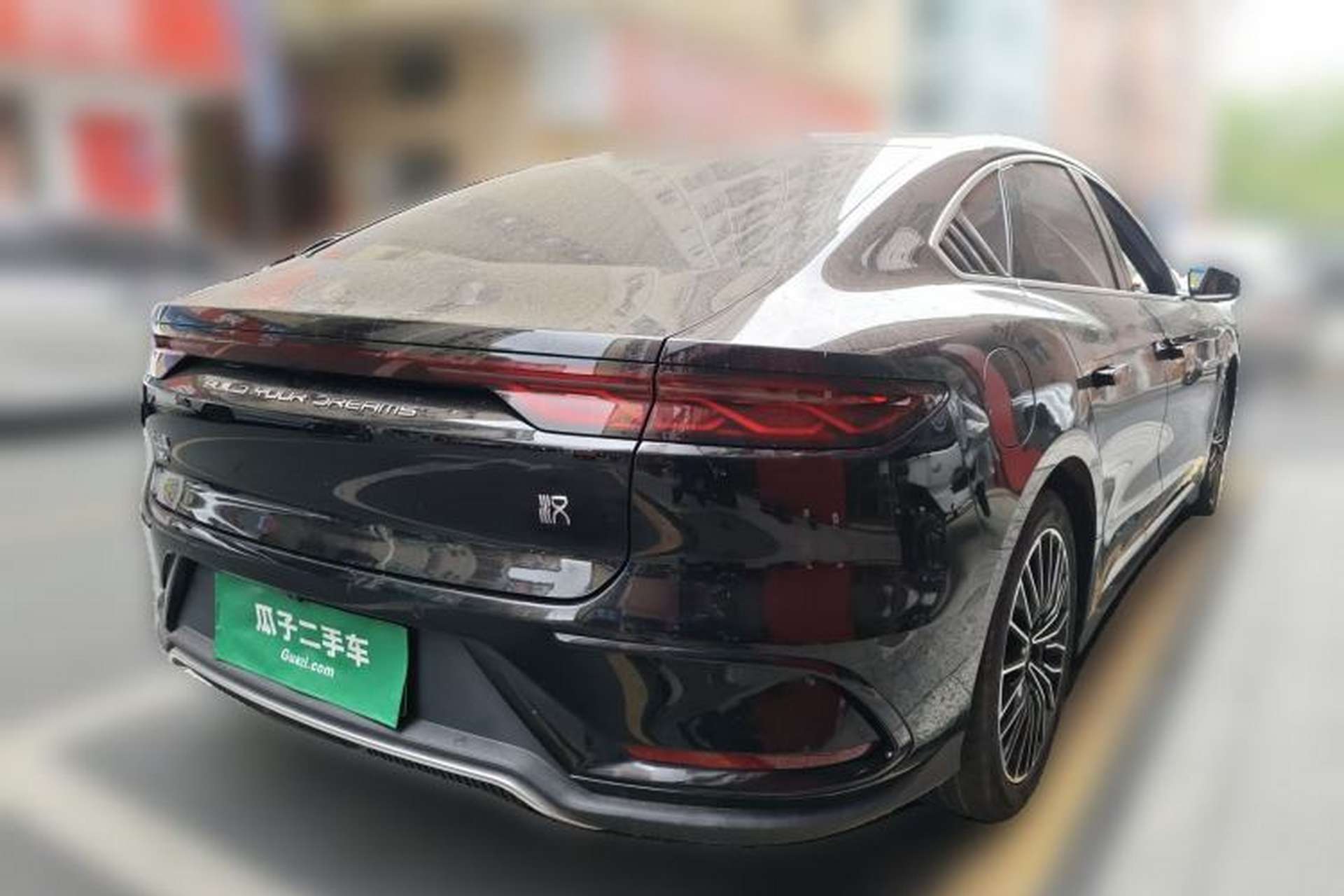 Used BYD Han 2023 DM-i Champion Edition 121KM Prestige Model Rear Right 45 Deg