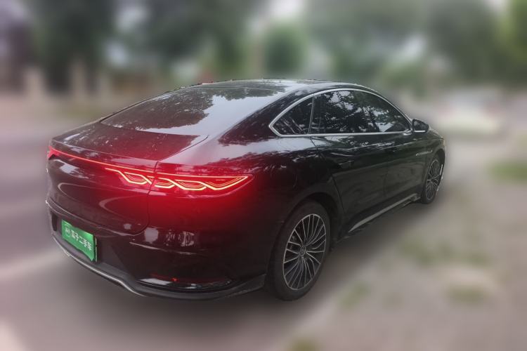 Used BYD Han 2023 DM-i Champion Edition 121KM Prestige Model Rear Right 45 Deg