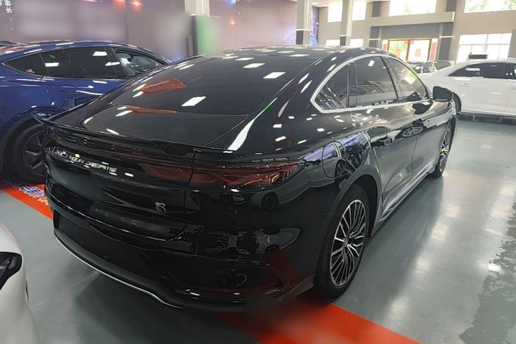 Used BYD Han 2023 DM-i Champion Edition 121KM Prestige Model Rear Right 45 Deg