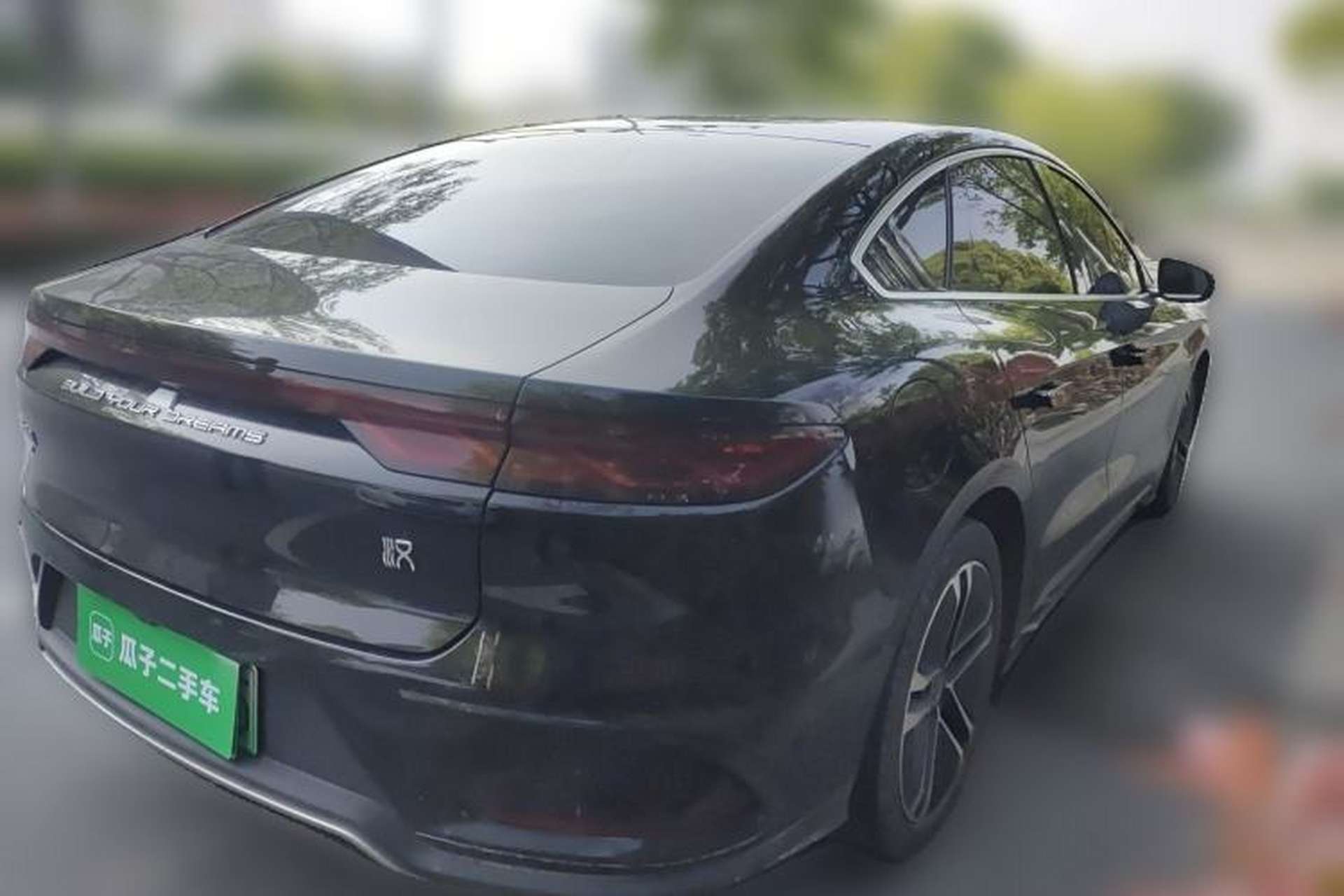 Used BYD Han 2023 EV Champion Edition 605KM Front-Drive Premium Model Rear Right 45 Deg