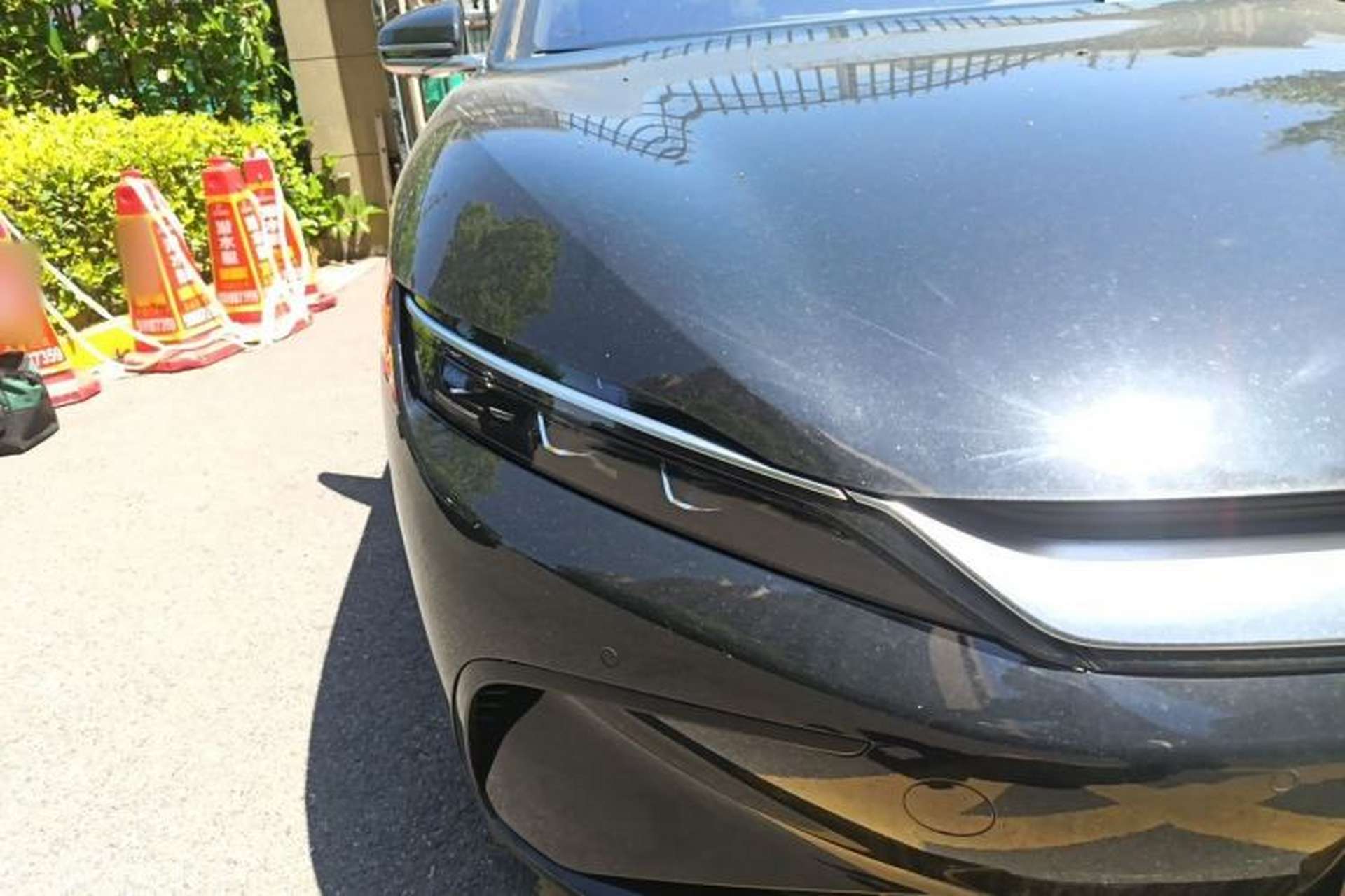 Used BYD Han 2023 EV Champion Edition 605KM Front-Drive Premium Model Right Front Headlight