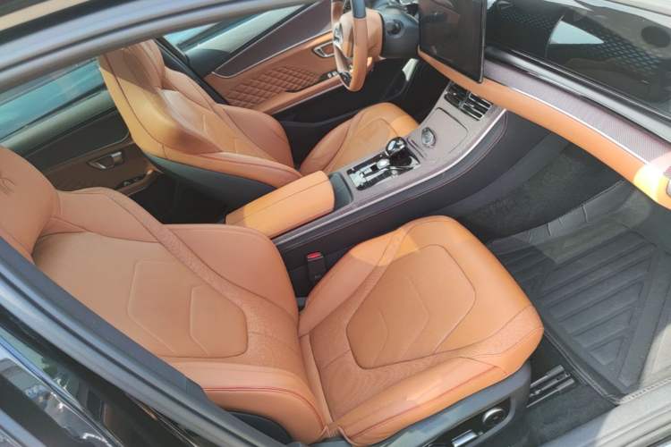 Used BYD Han 2023 EV Champion Edition 610KM All-Wheel-Drive Flagship Model Right Front Seat