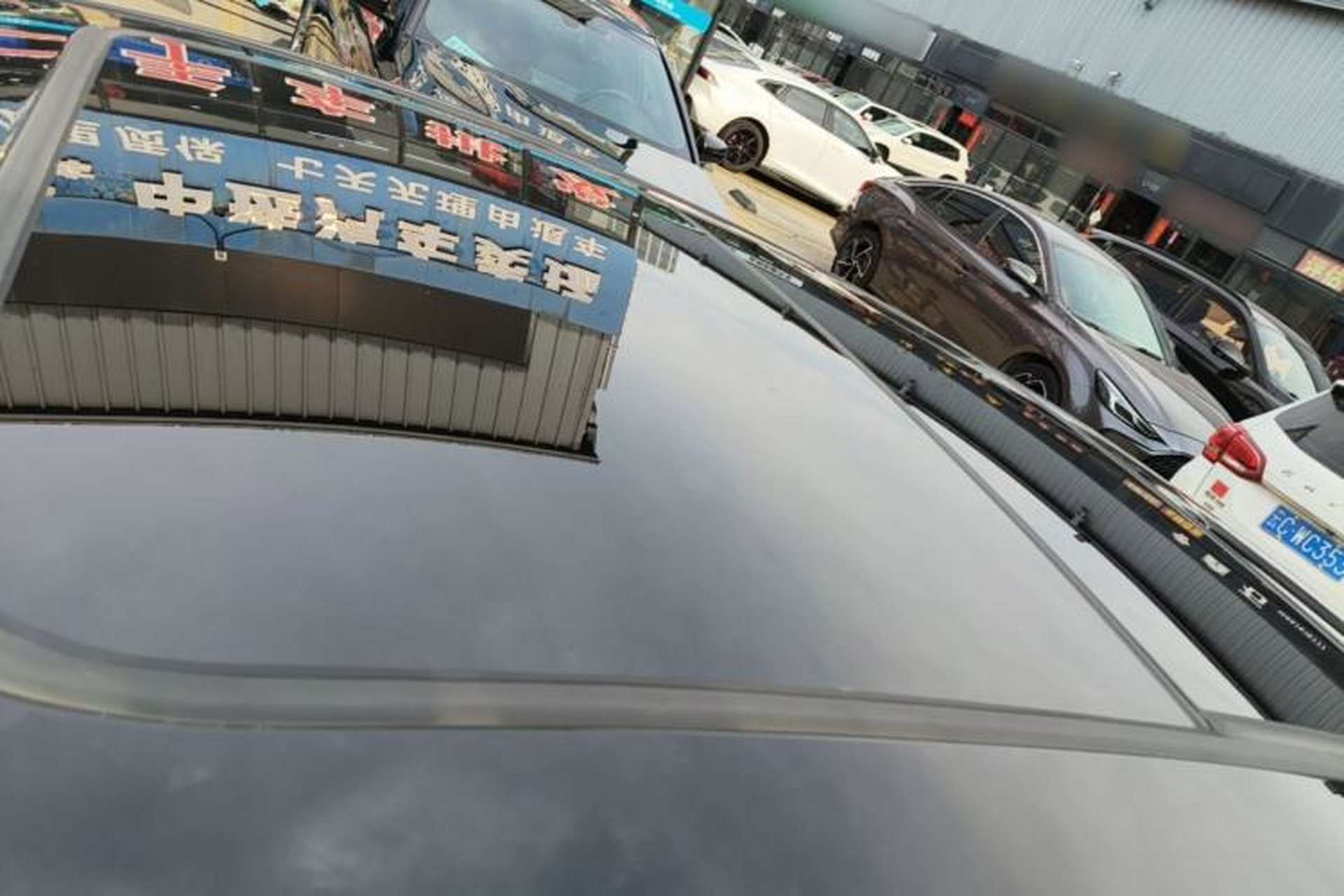 Used BYD Han 2023 EV Champion Edition 506KM Front-Wheel-Drive Premium Model Roof