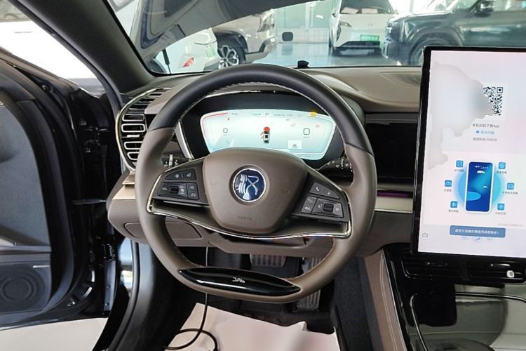 Used BYD Han 2023 EV Champion Edition 605KM Front-Drive Premium Model Steering Wheel