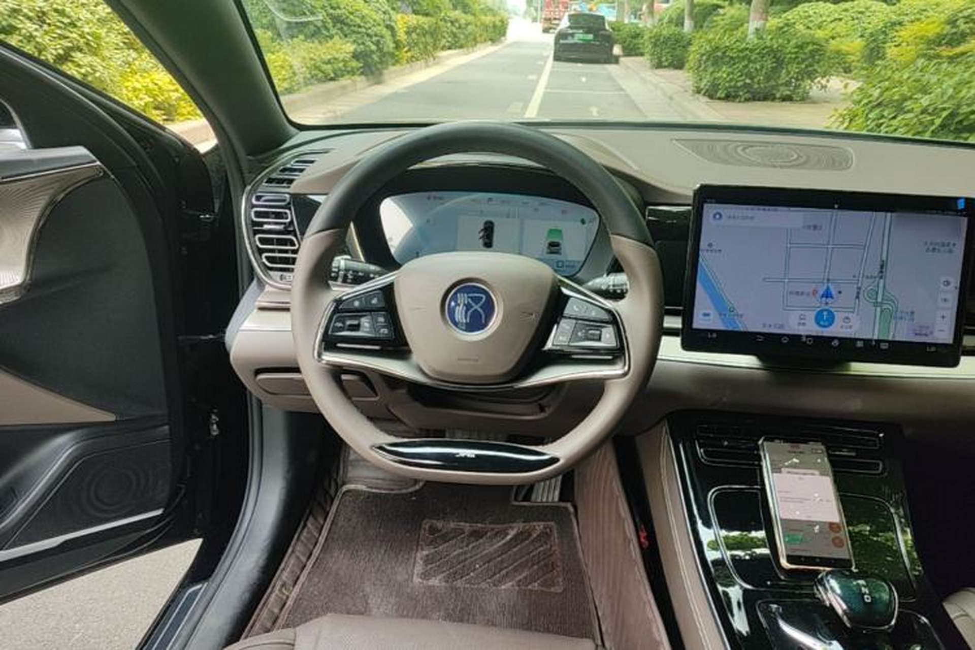 Used BYD Han 2023 DM-i Champion Edition 121KM Elite Model Steering Wheel