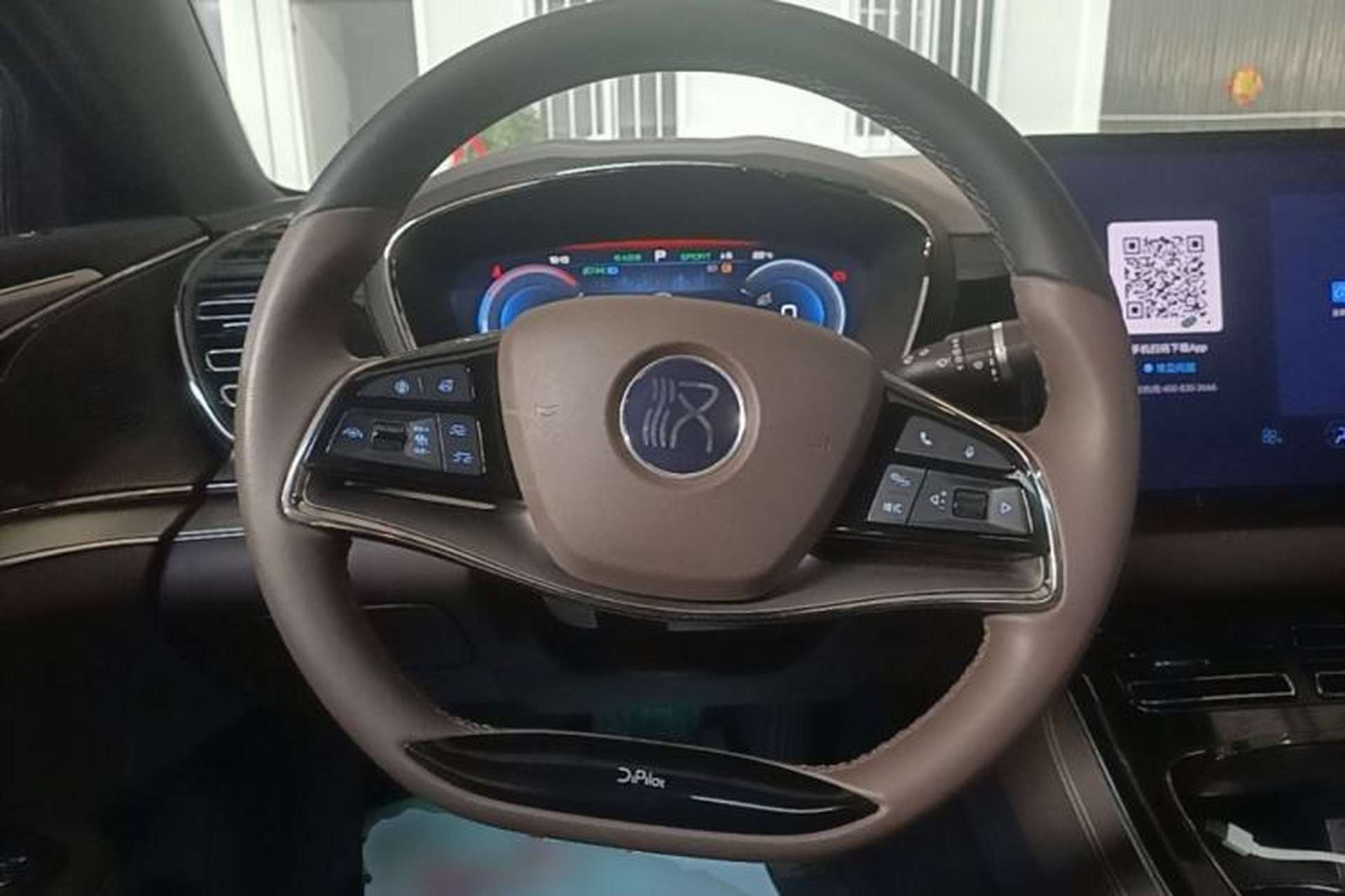 Used BYD Han 2023 EV Champion Edition 605KM Front-Drive Premium Model Steering Wheel