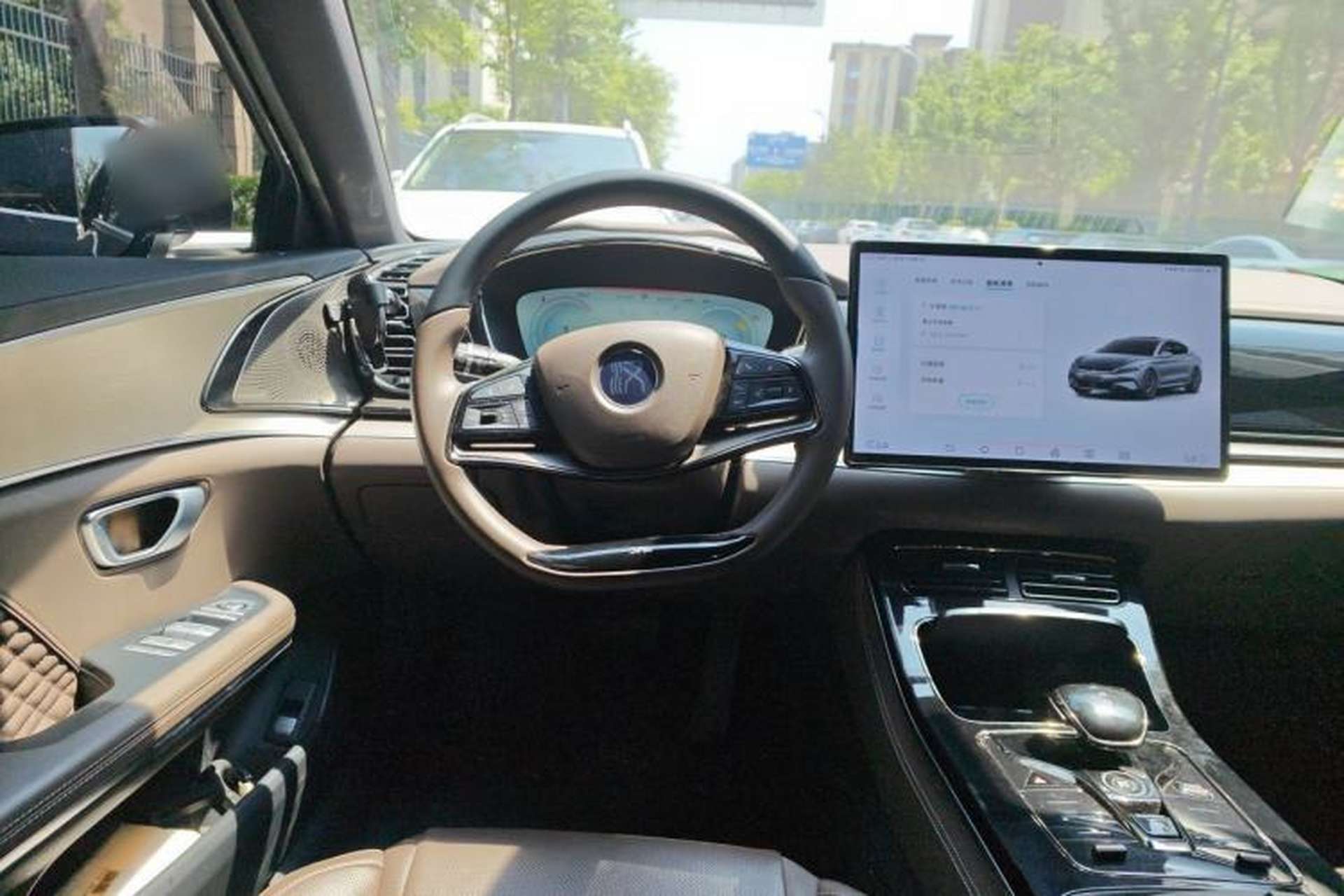 Used BYD Han 2023 EV Champion Edition 605KM Front-Drive Premium Model Steering Wheel