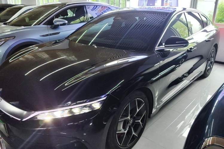 Used BYD Han 2023 EV Champion Edition 715 km Front-Drive Flagship Model Guazi used car, China used car export, Used car for sale, Used cars, Cheapest cars for sale