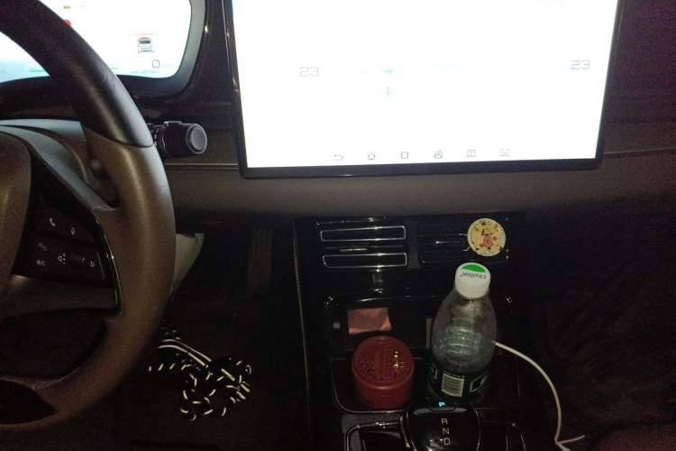 Used BYD Han 2023 DM-i Champion Edition 121KM Prestige Model Audio And AC Panel