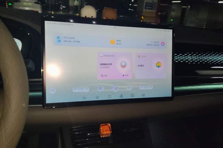 Used BYD Han 2023 EV Champion Edition 715 km Front-Drive Flagship Model Audio And AC Panel