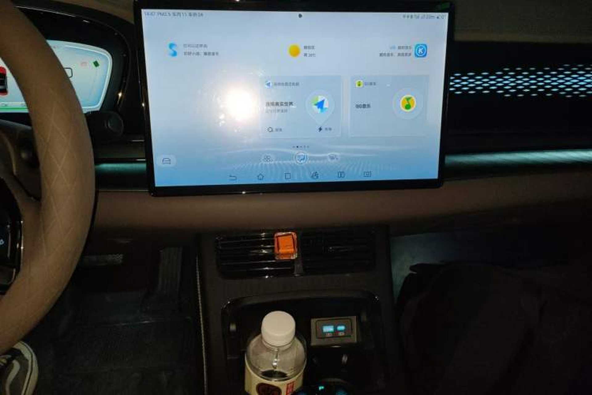 Used BYD Han 2023 EV Champion Edition 715 km Front-Drive Flagship Model Audio And AC Panel