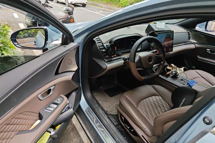 Used BYD Han 2023 EV Champion Edition 506KM Front-Wheel-Drive Premium Model Driver Seat