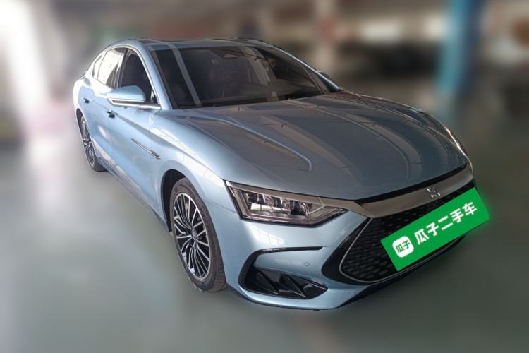 Used BYD Han 2023 DM-i Champion Edition 121KM Prestige Model Front Right 45 Deg