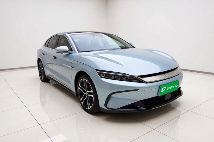 Used BYD Han 2023 EV Champion Edition 605KM Front-Drive Premium Model Front Right 45 Deg