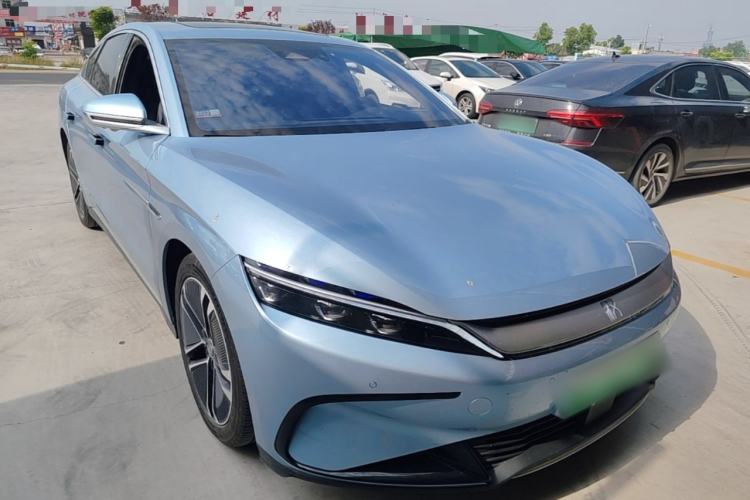 Used BYD Han 2023 EV Champion Edition 605KM Front-Drive Premium Model Front Right 45 Deg