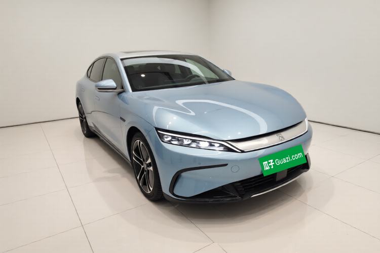 Used BYD Han 2023 EV Champion Edition 605KM Front-Drive Premium Model Front Right 45 Deg