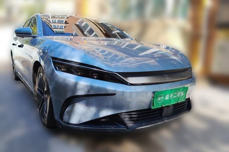 Used BYD Han 2023 EV Champion Edition 605KM Front-Drive Premium Model Front Right 45 Deg