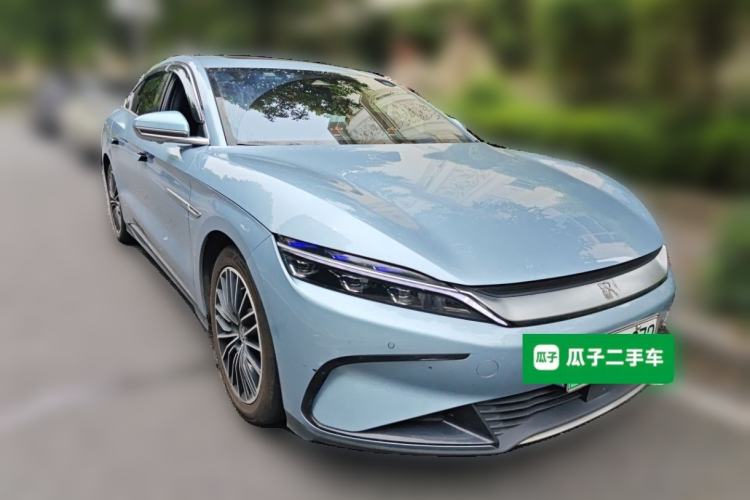 Used BYD Han 2023 EV Champion Edition 506KM Front-Wheel-Drive Premium Model Front Right 45 Deg