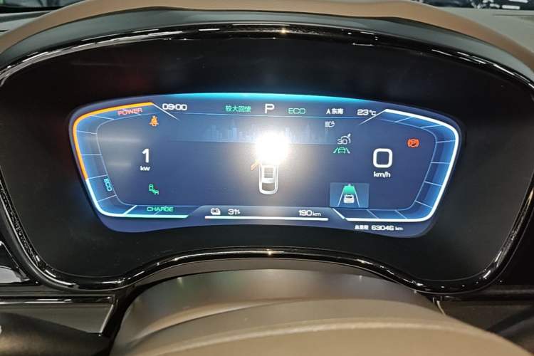 Used BYD Han 2023 EV Champion Edition 605KM Front-Drive Premium Model Instrument Cluster